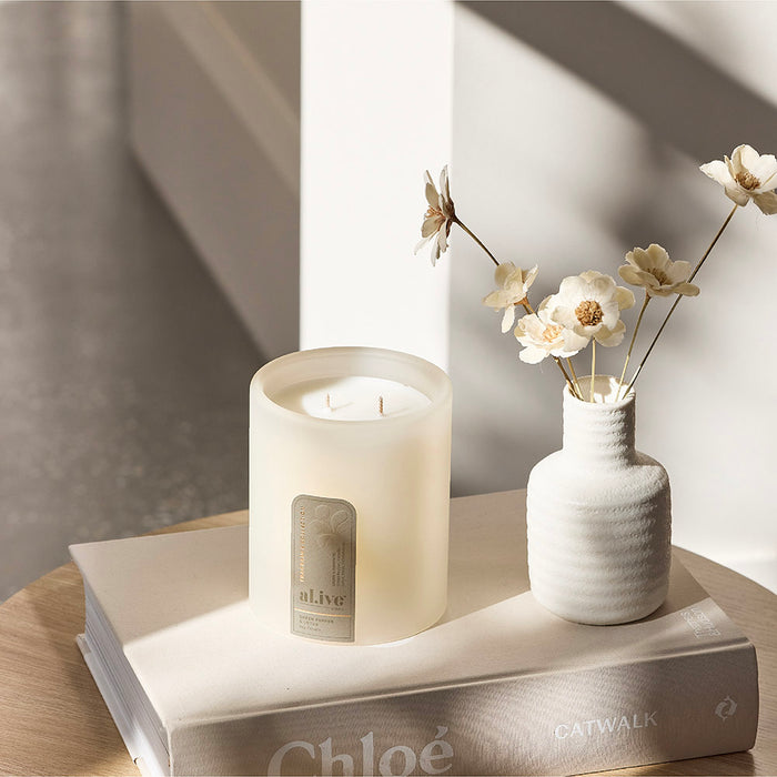 al.ive home Soy Candle Green Pepper & Lotus