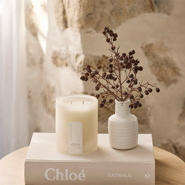 al.ive home Soy Candle Mango & Lychee