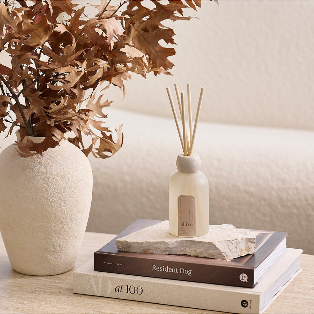al.ive home Reed Diffuser Apricot & Sweet Fig