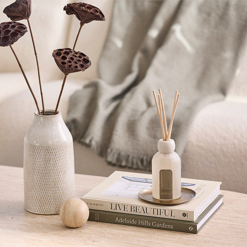 al.ive home Reed Diffuser Green Pepper & Lotus