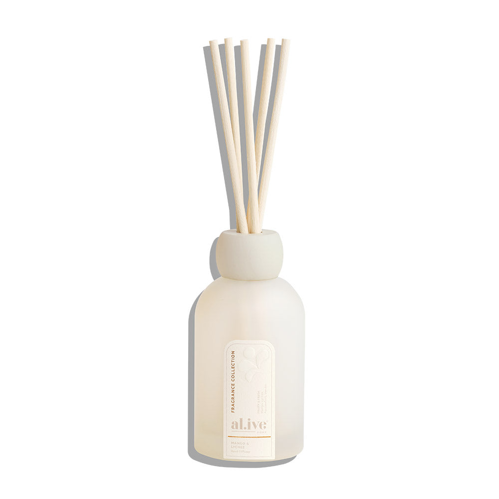 al.ive home Reed Diffuser Mango & Lychee