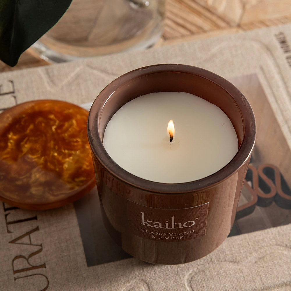 kaiho™ Ylang Ylang & Amber 235g Candle