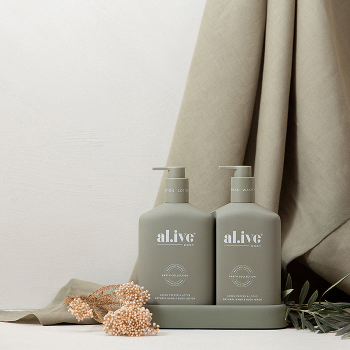 Alive Wash & Lotion Duo Green Pepper & Lotus