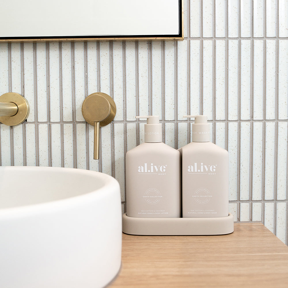 al.ive body Sea Cotton & Coconut Wash & Lotion Duo