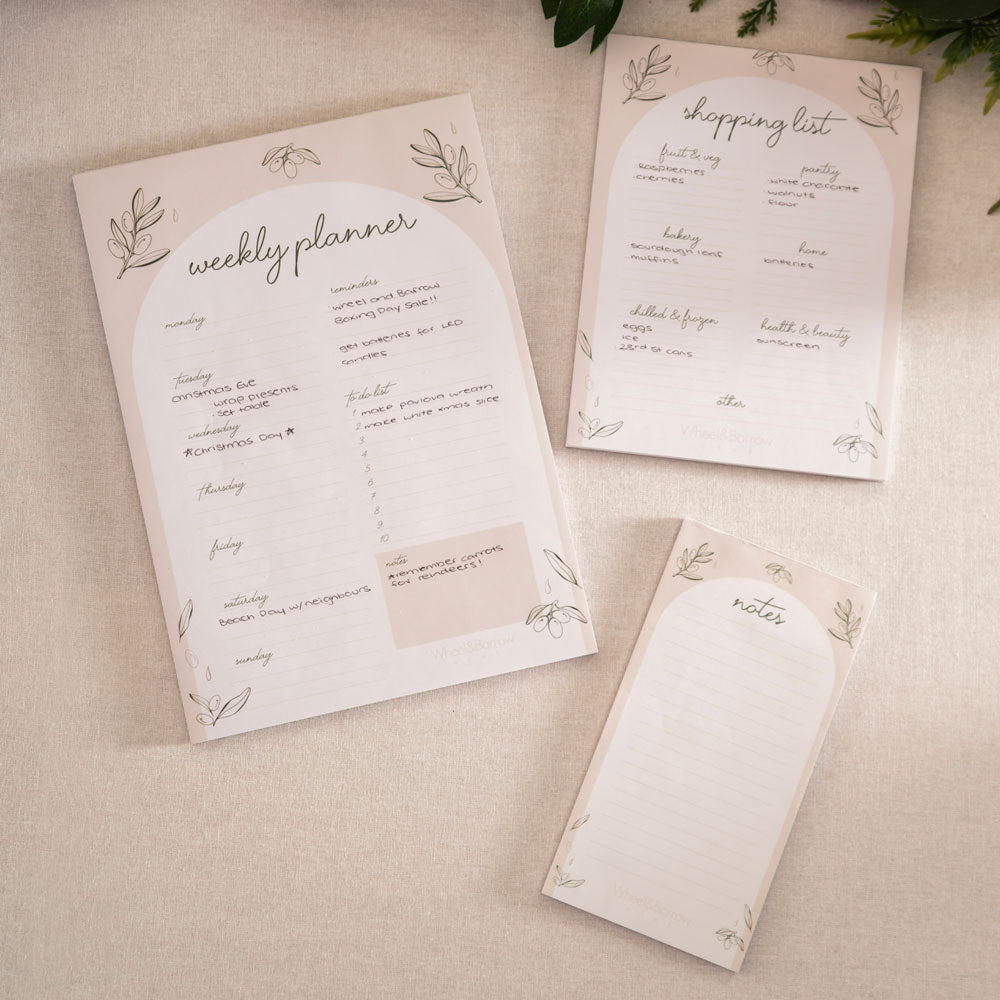 Shopping List Notepad