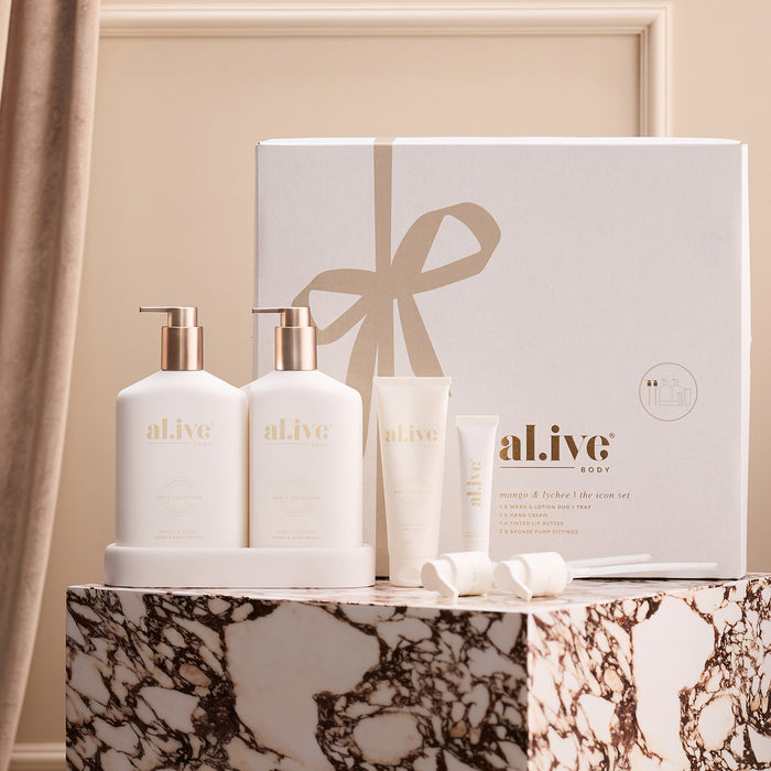 al.ive body Mango & Lychee The Icon Set
