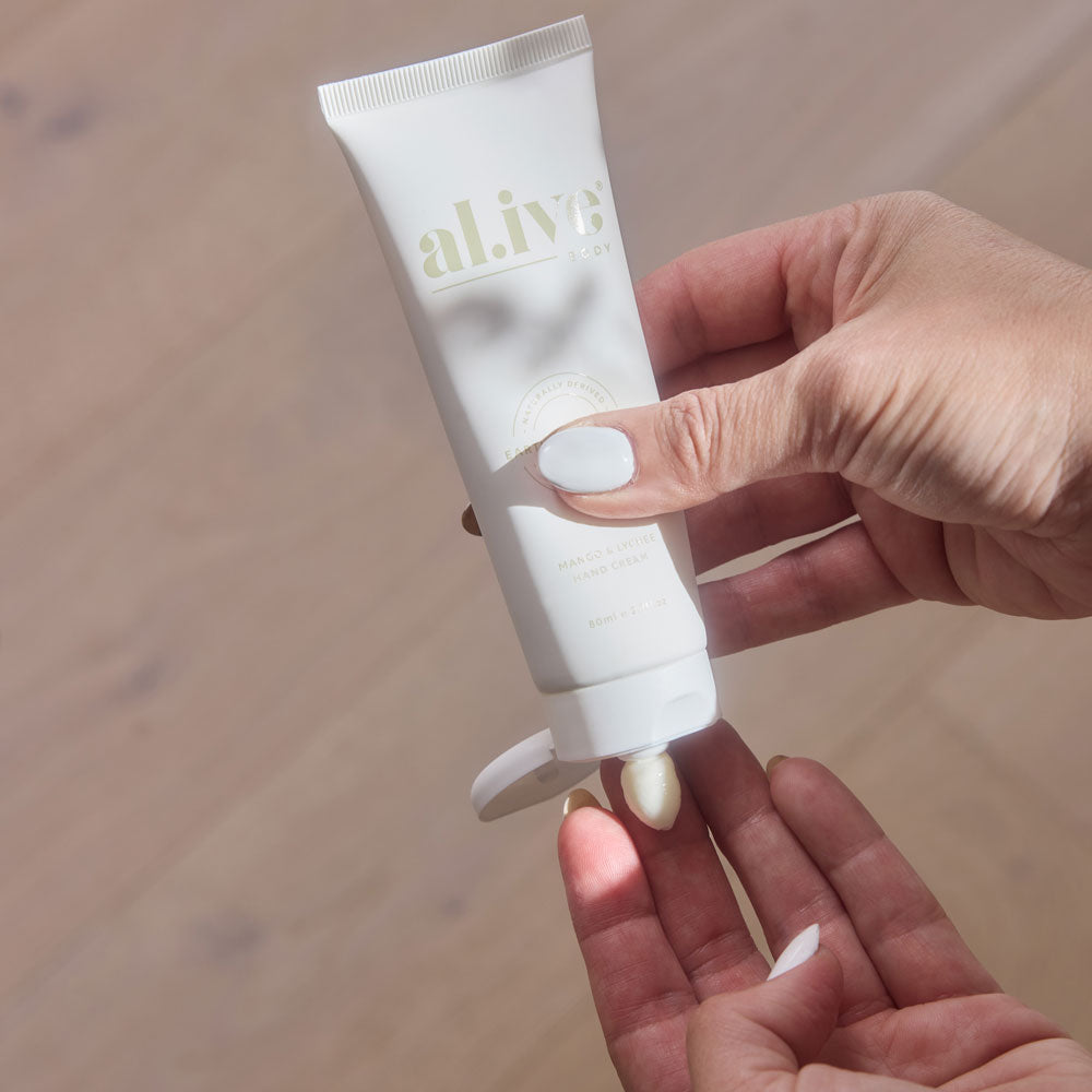 al.ive body Hand Cream Mango & Lychee