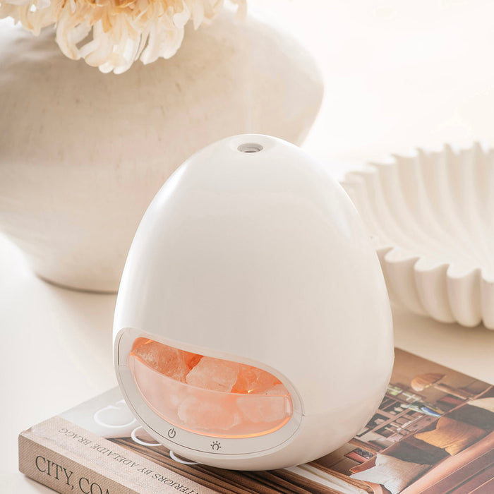 Himalayan Salt Rock White Ultrasonic Diffuser
