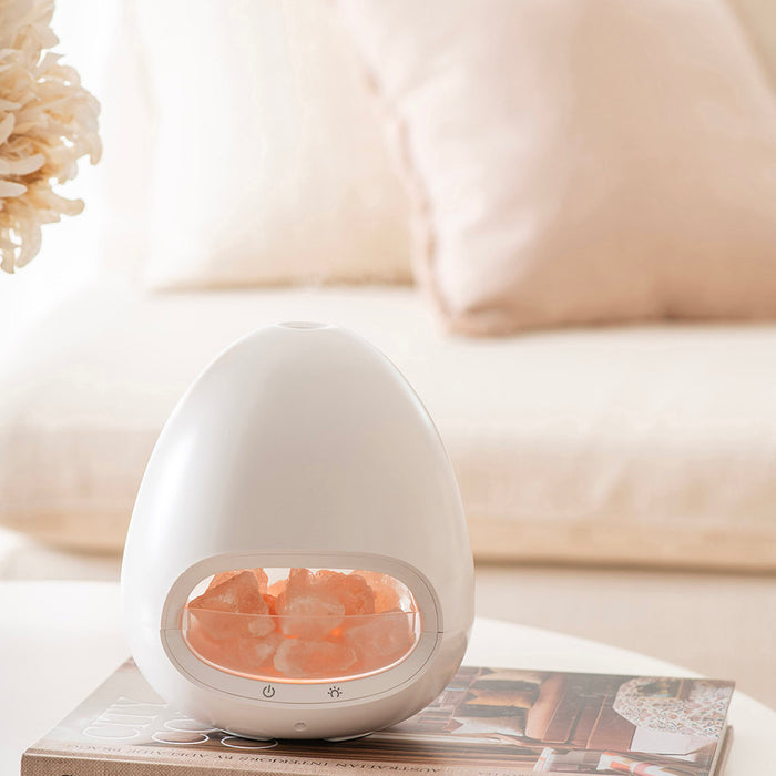 Himalayan Salt Rock White Ultrasonic Diffuser