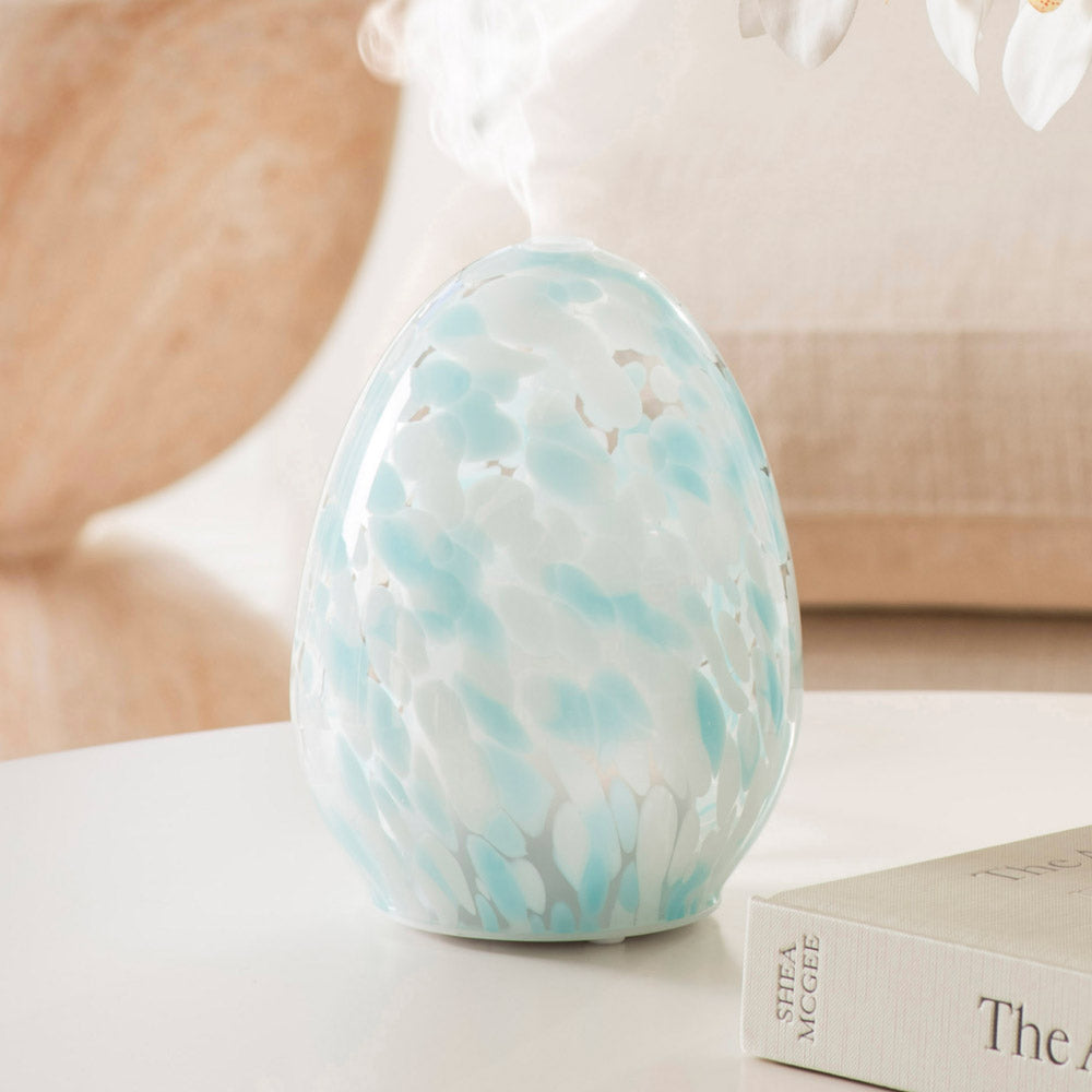 Blue Glass Ultrasonic Diffuser