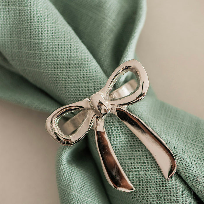 Herringbone Napkin Green
