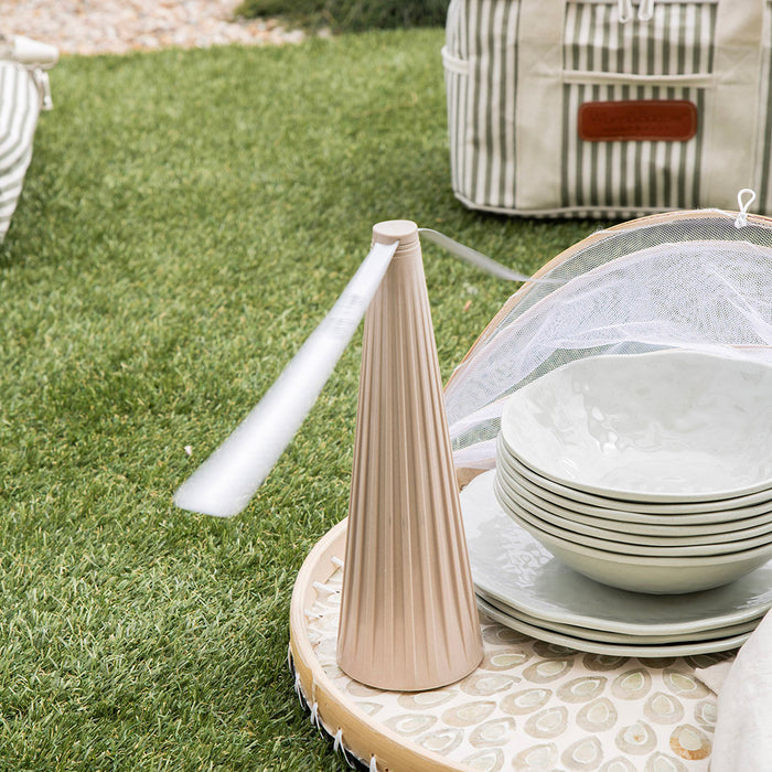 Fishscale Green Capiz Food Cover 40x3cm