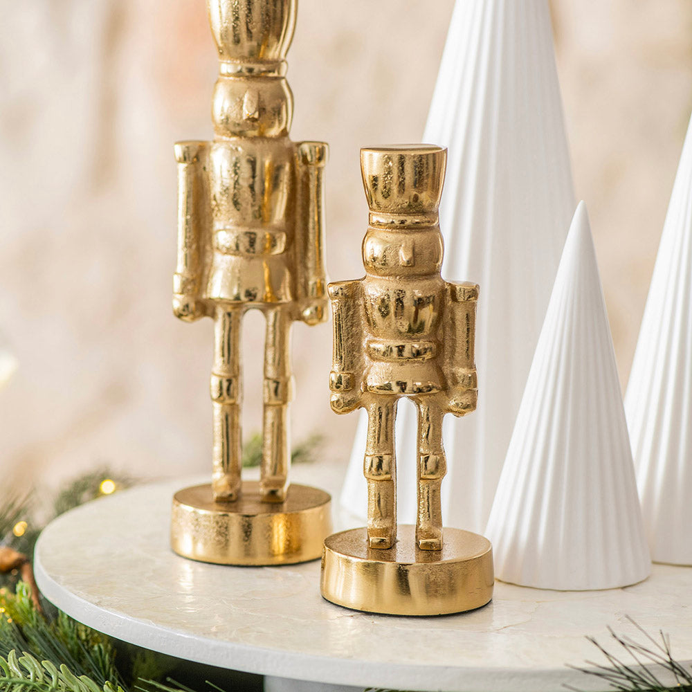 Gold Nutcracker Ornament 17cm