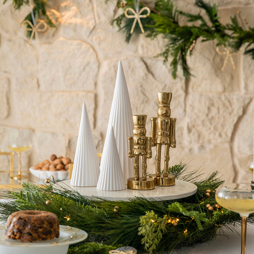 Gold Nutcracker Ornament 17cm
