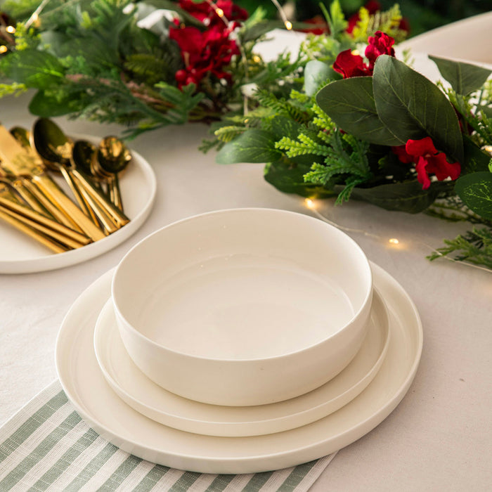 Dinner Set Form White