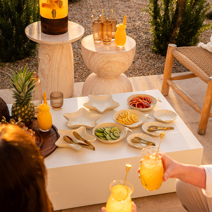 Sand Shell Shape Boast Bowl 15x15cm