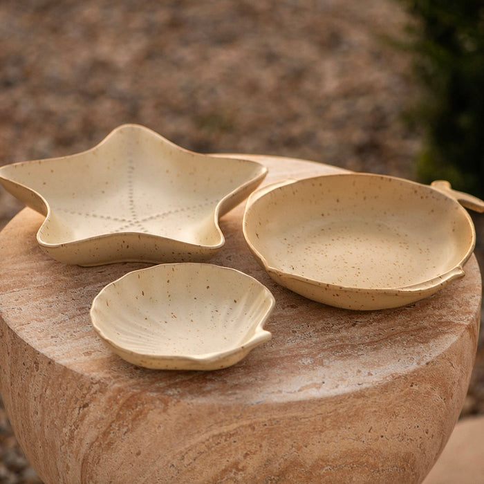 Sand Starfish Shape Coast Bowl 24x4cm