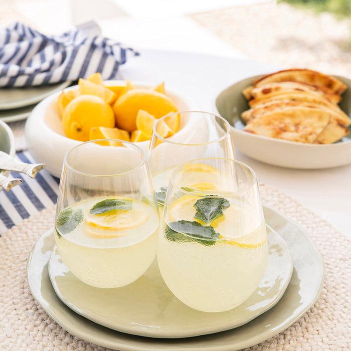 Poly Carb Stemless Wine Glass