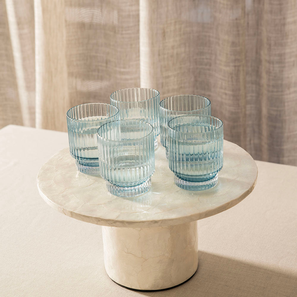 Pearl 33x17cm Capiz Decorative Stand