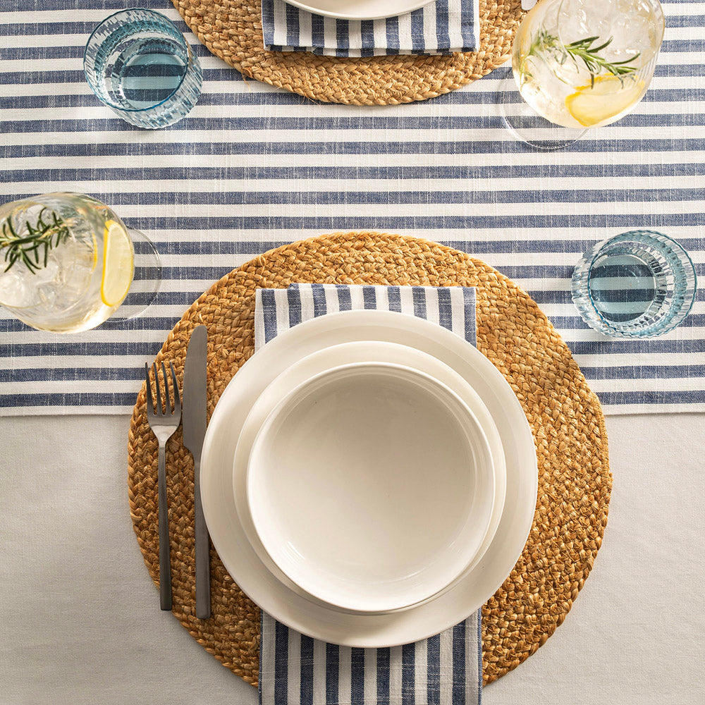 Form White 12pc New Bone China Dinner Set
