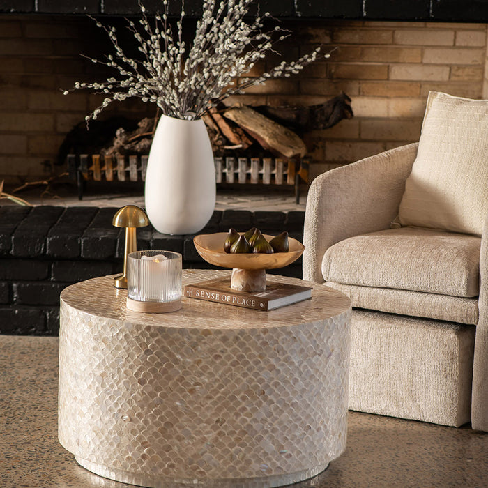 Portable Gold Mushroom Table Lamp with USB