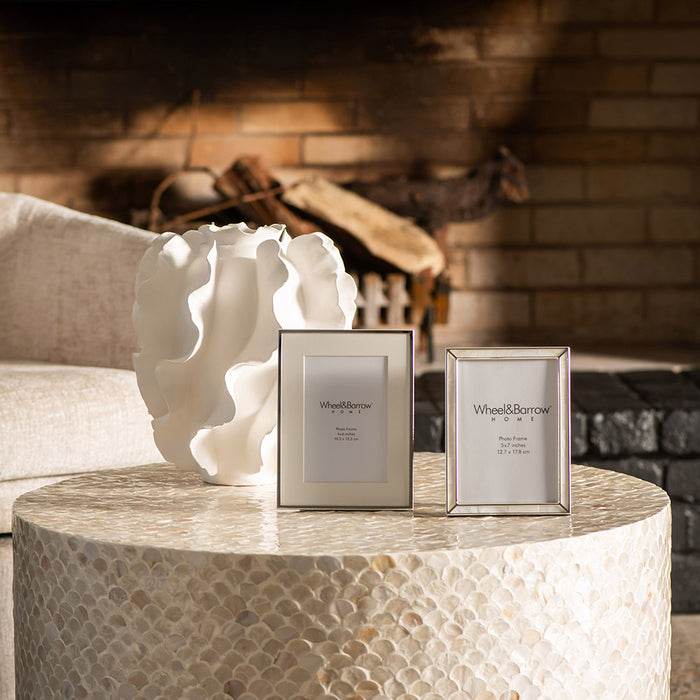 Silver Plated with Mother of Pearl Photo Frame 13x18cm