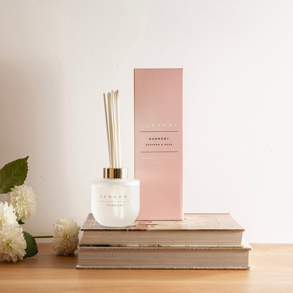 Sensory Saffron & Rose 200mL Reed Diffuser