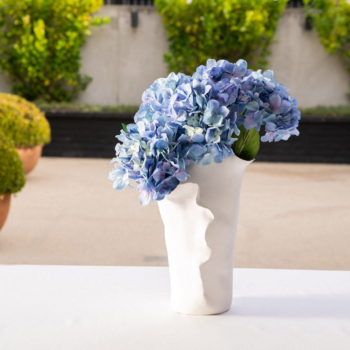 Flounced Ceramic Vase 29x24x38cm