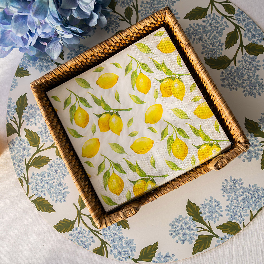 Lemon Paper Napkin Pack