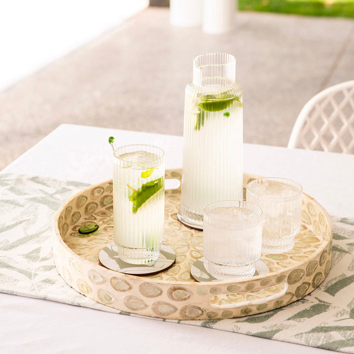 Glass Tumbler Optic Clear