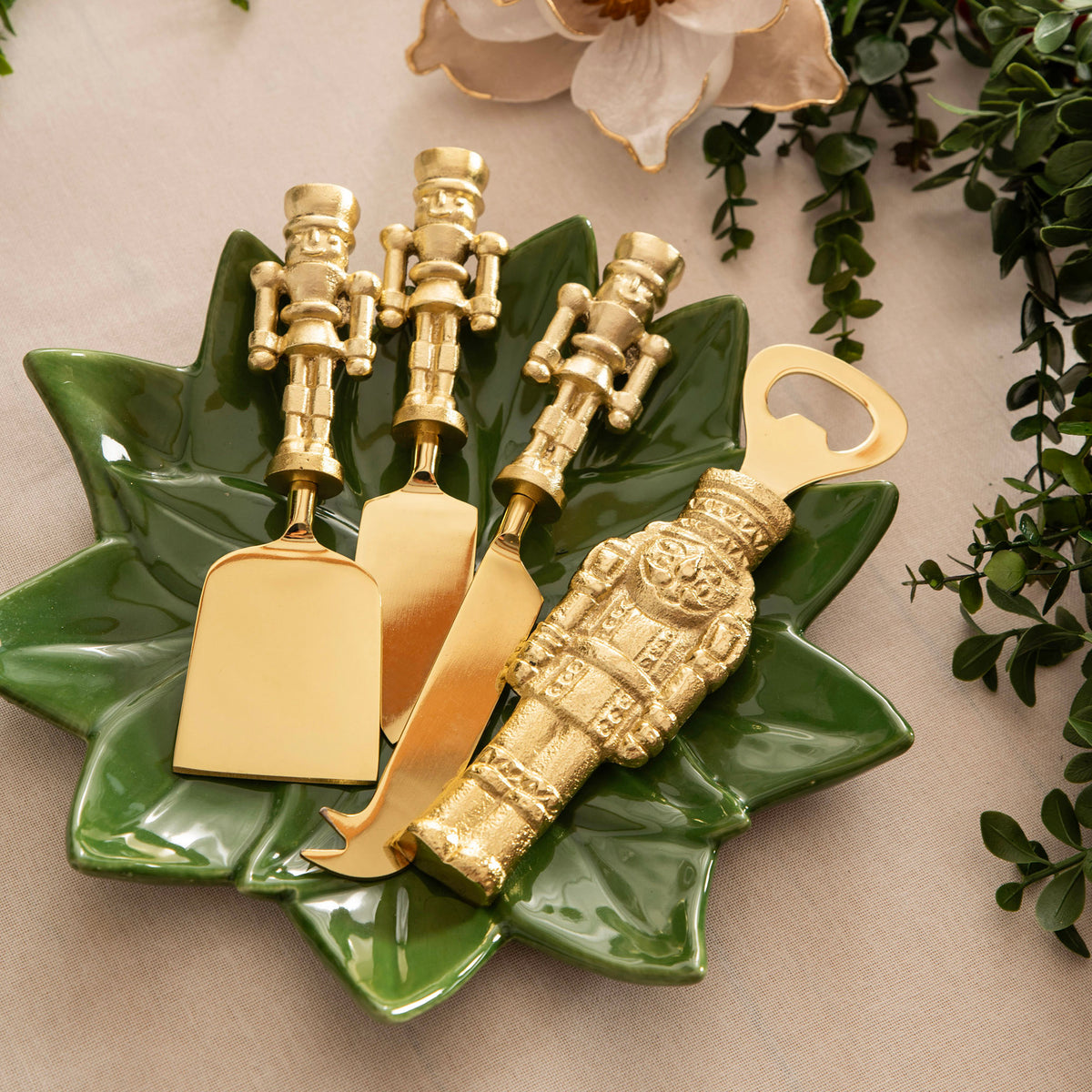 Brass Nutcracker Bottle Opener