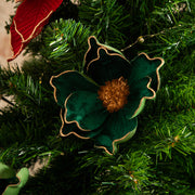 Green Magnolia 15cm Artificial Flower Pick