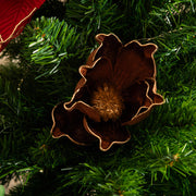 Chocolate Magnolia 15cm Artificial Flower Pick