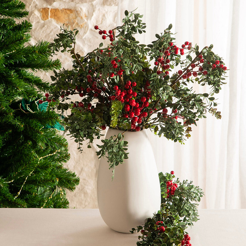Red Berries 71cm Stem