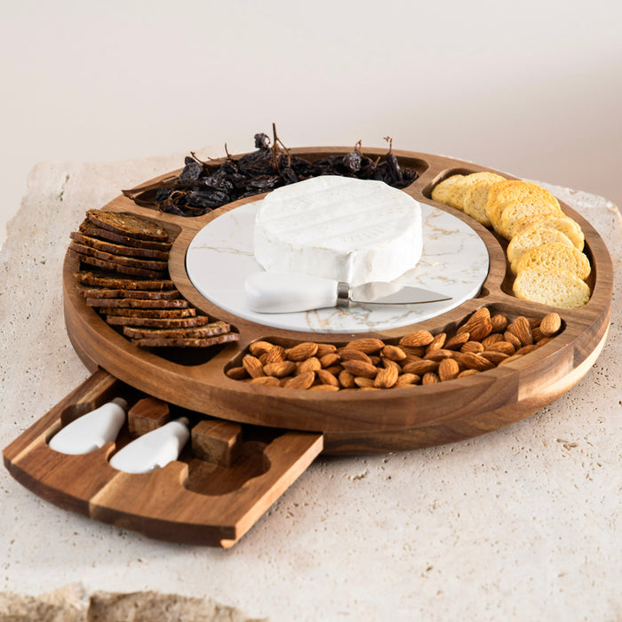 Emerson Cheese Board Set with Servers 36cm