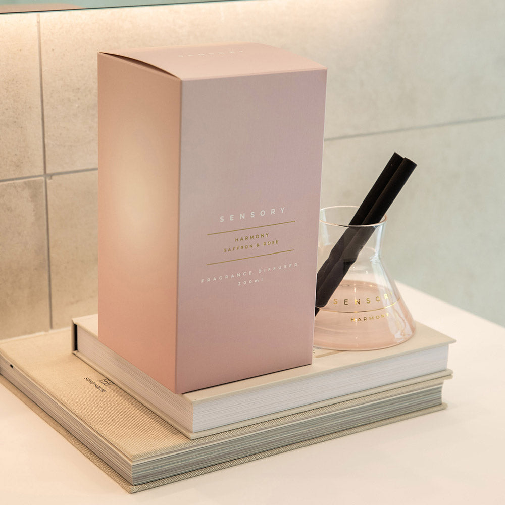 Sensory Diffuser Saffron & Rose