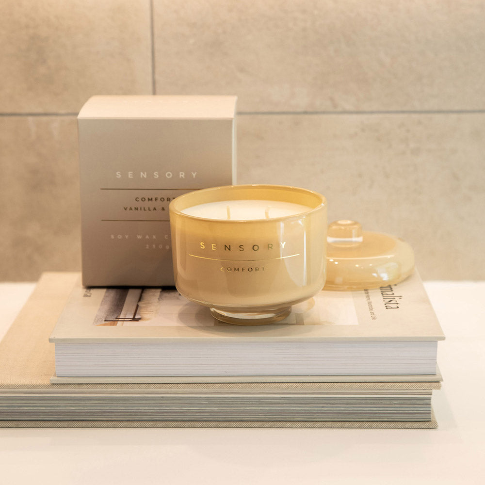 Sensory Candle Vanilla & Salt