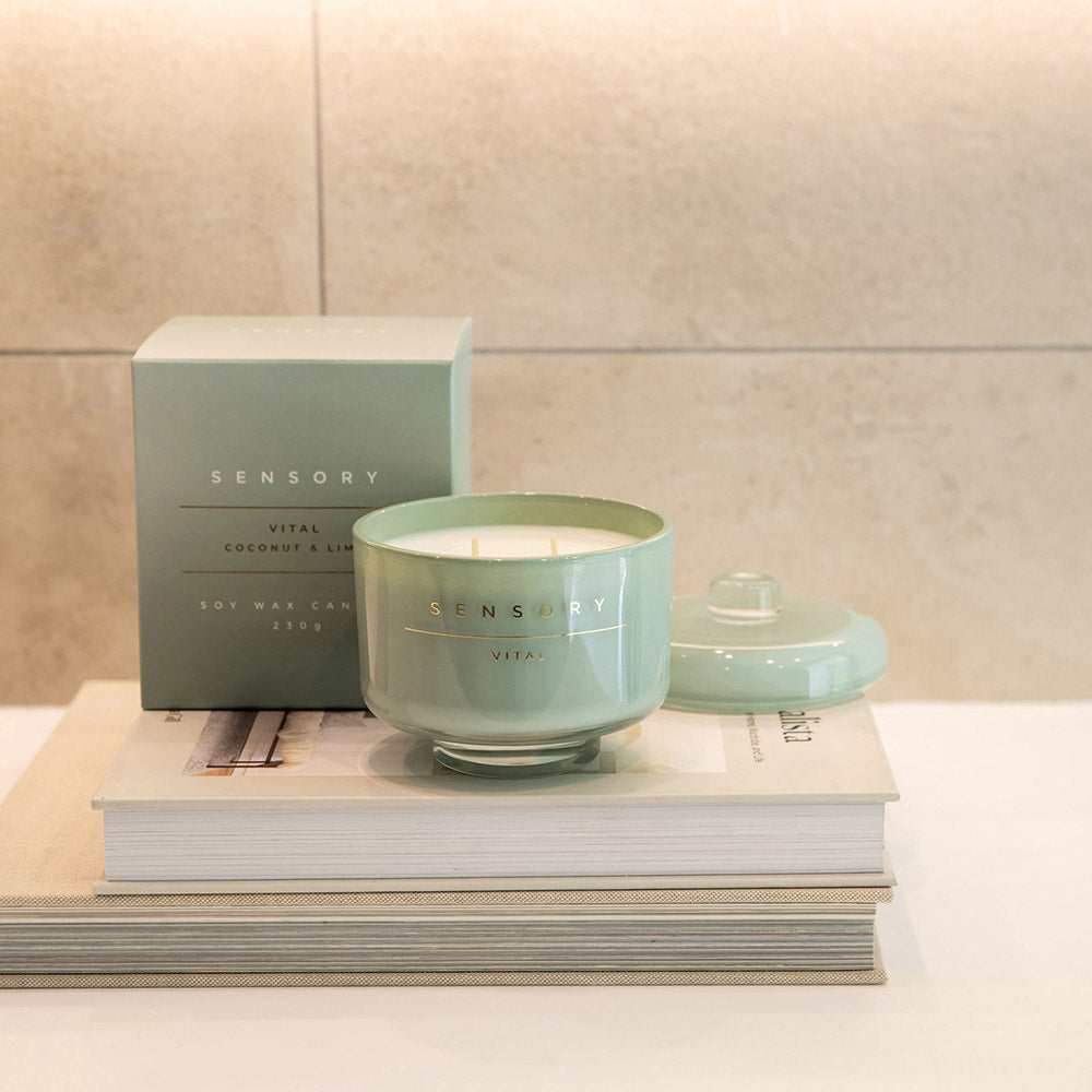 Sensory Candle Coconut & Lime