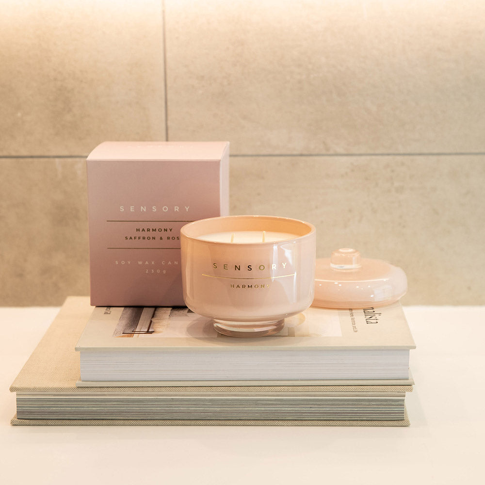 Sensory Candle Saffron & Rose