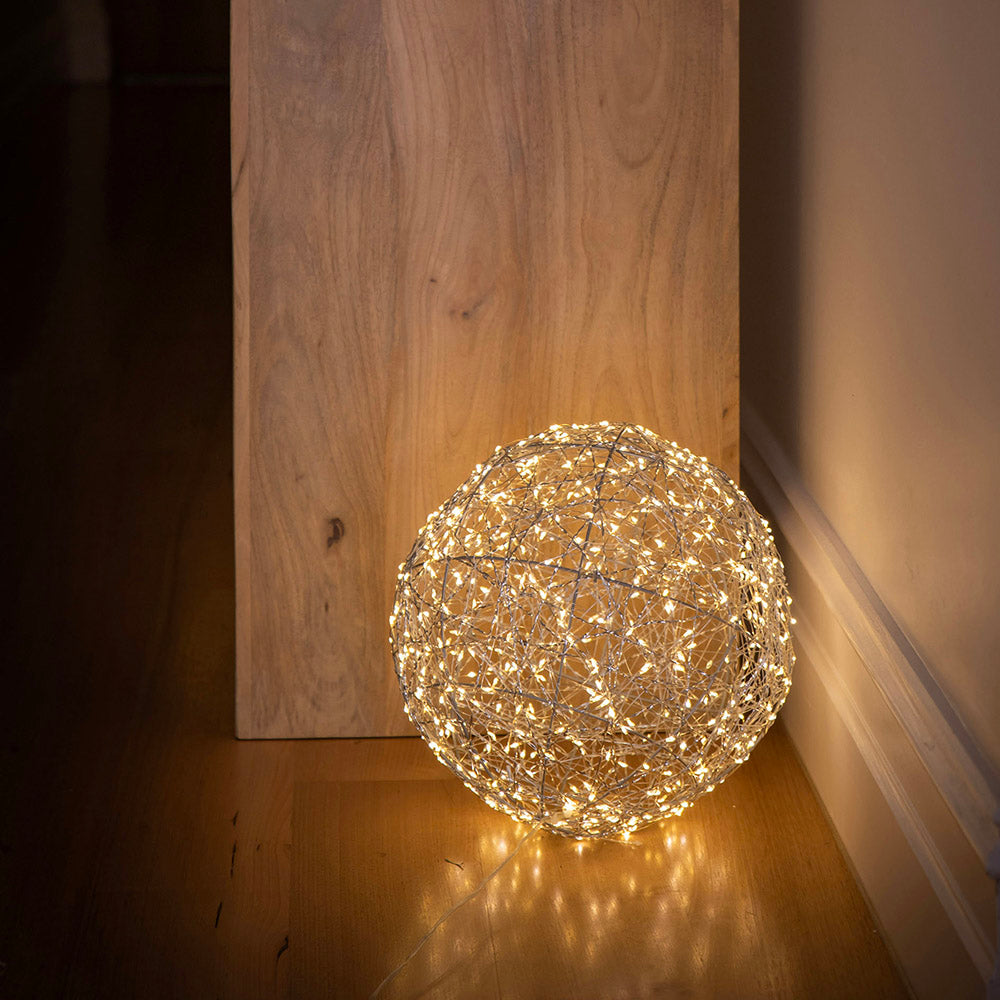 Warm White LED Light 30cm Sphere Decoration