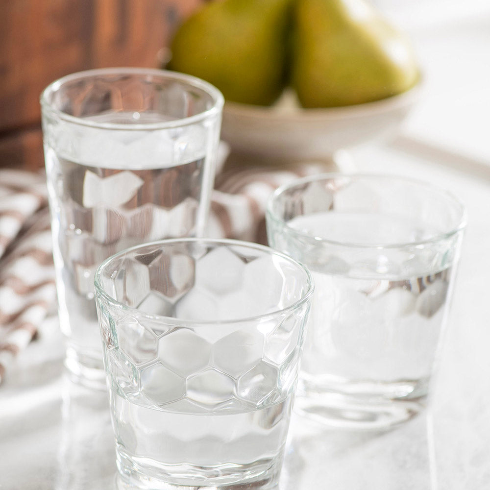 Glass Tumbler Honey