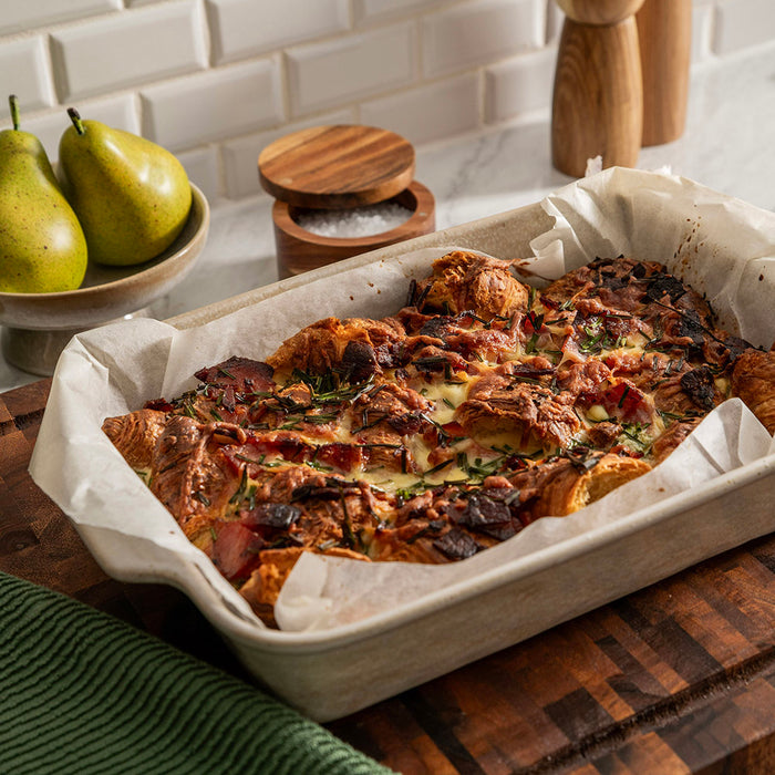 Provence Sand 35x22x6cm Stoneware Baking Dish