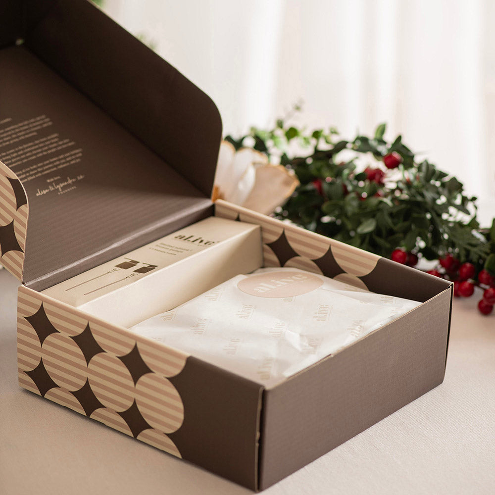 al.ive body Vanilla Cream & Tonka Bean Wash & Lotion Duo