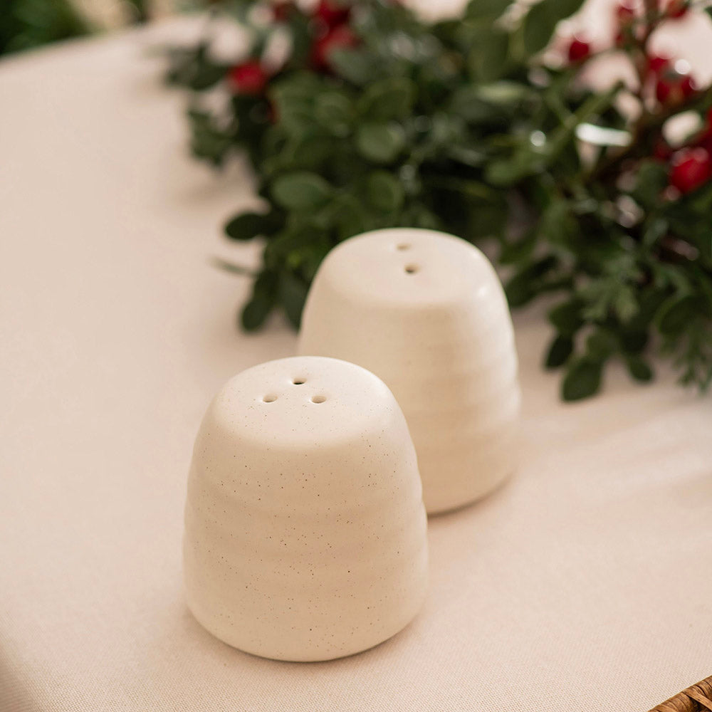 Ottawa Calico Salt and Pepper Shakers