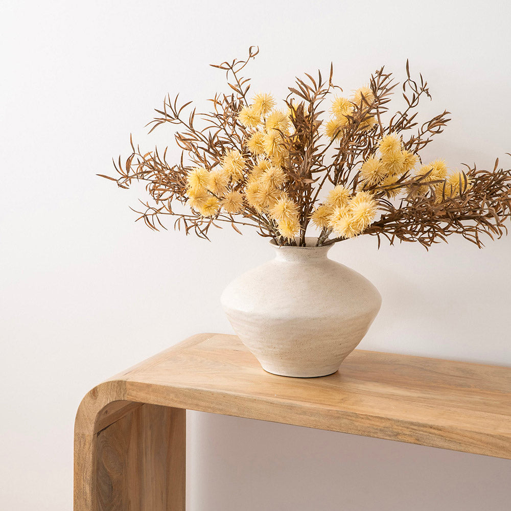 Agnes 75x130cm Mango Wood Console Table