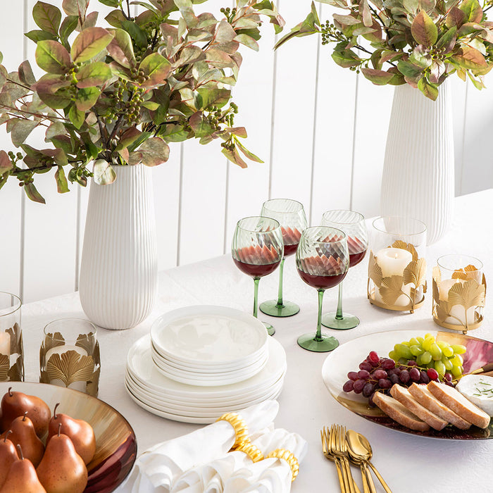 Multicolour Pop Glass Platter 40cm