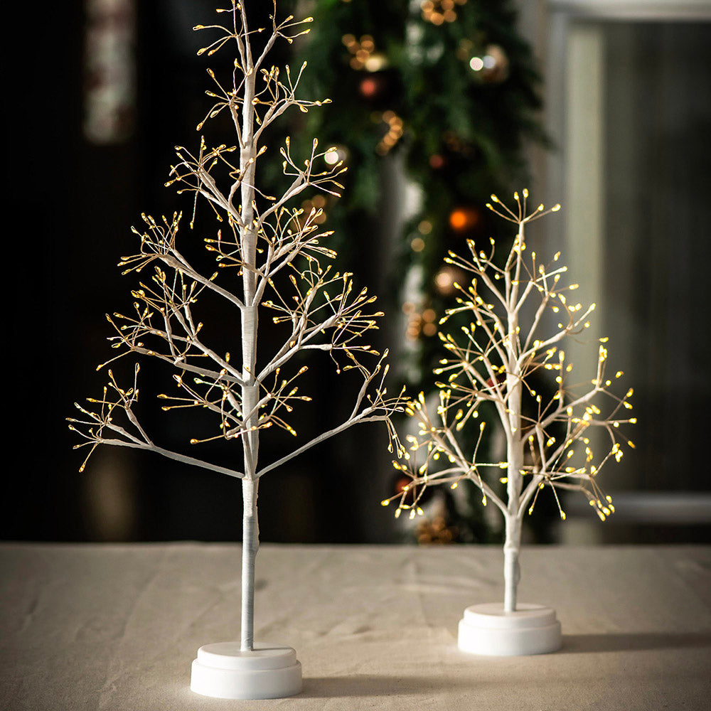 White 40cm LED Christmas Tree