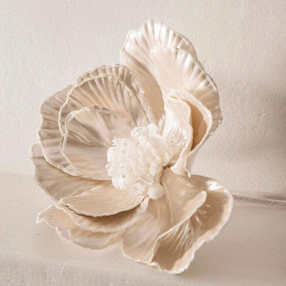 Pearl 25cm Flower Stem