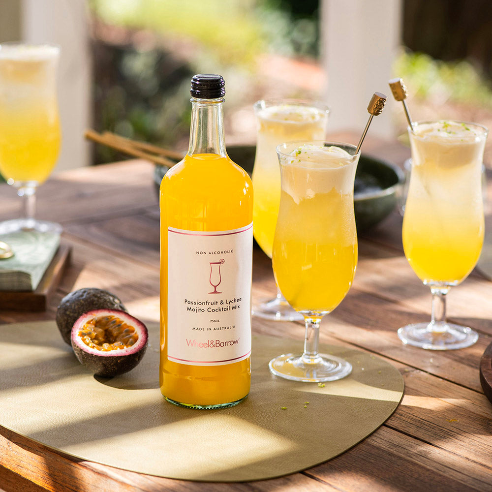 Passionfruit Lychee 750mL Mojito Cocktail Mix