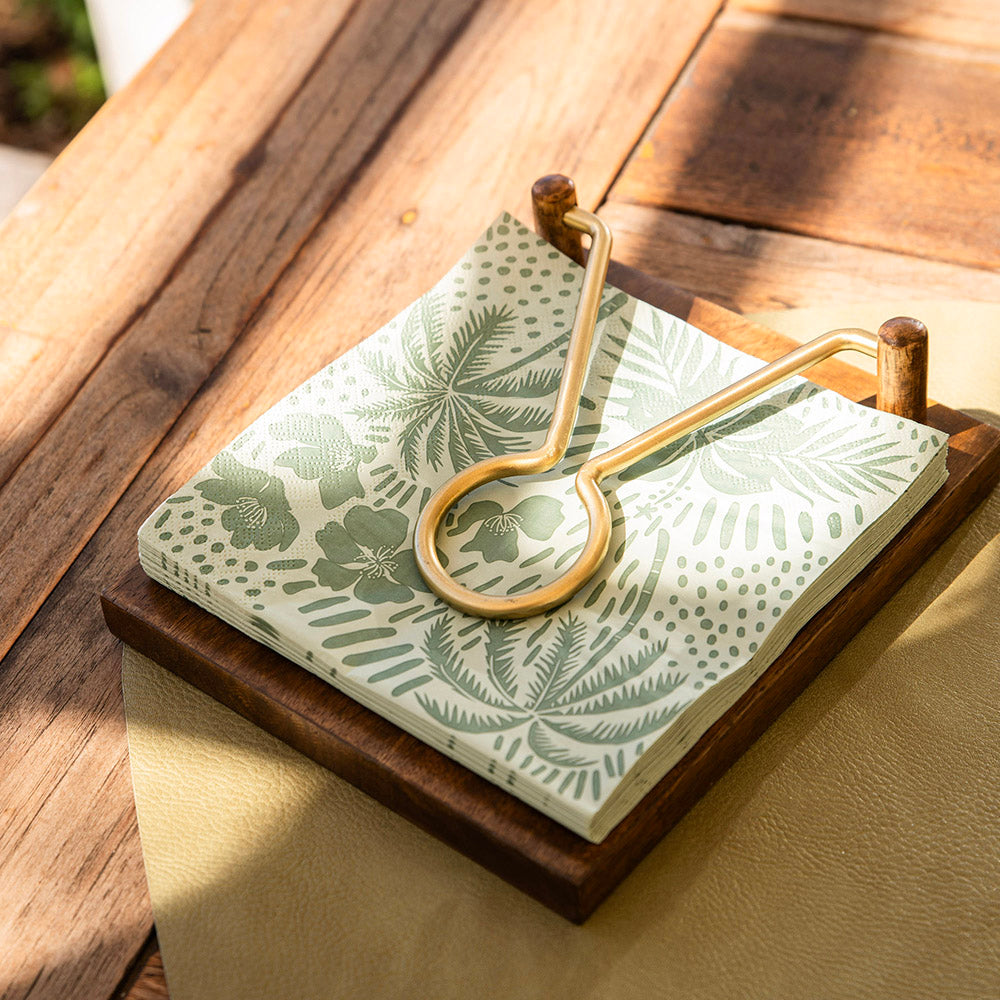 Tropical Print 33cm Pk 20 Paper Napkin Pack